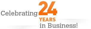 Celebrating 24 Years in Business!